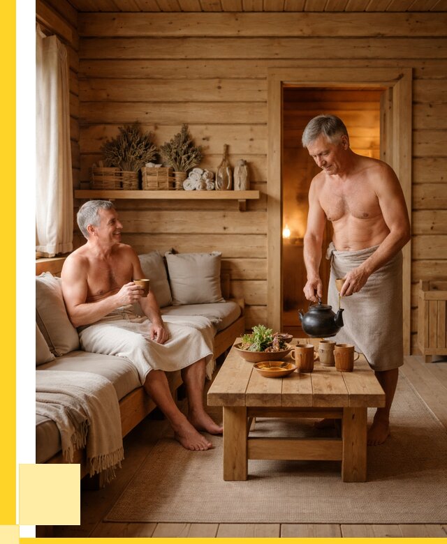 Бани с комнатой отдыха под ключ в Протвине от 457875 р. | ЭриданПрн