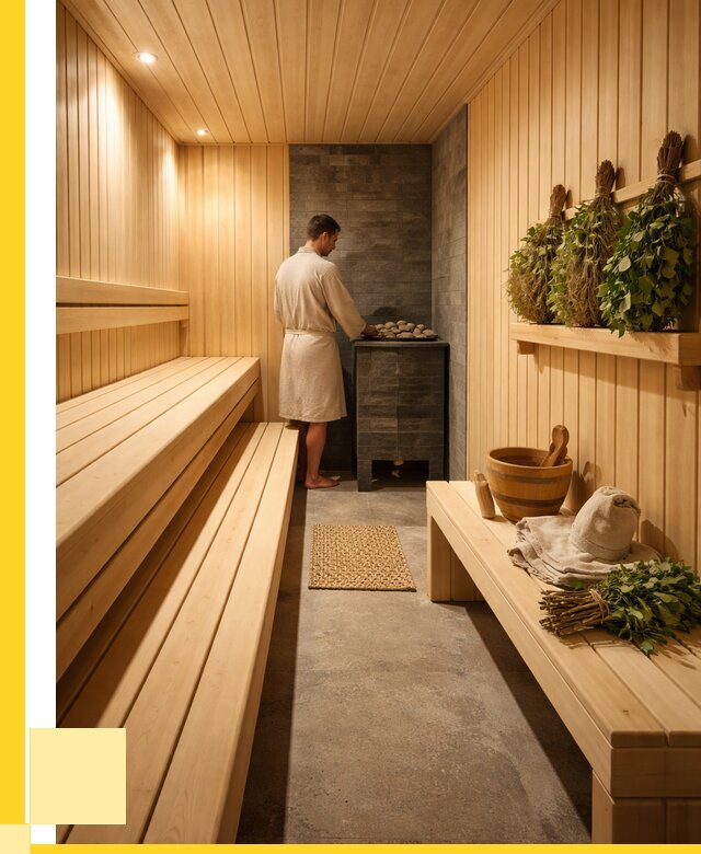 Отделка парной под ключ в Протвине от 356125 р. | ЭриданПрн