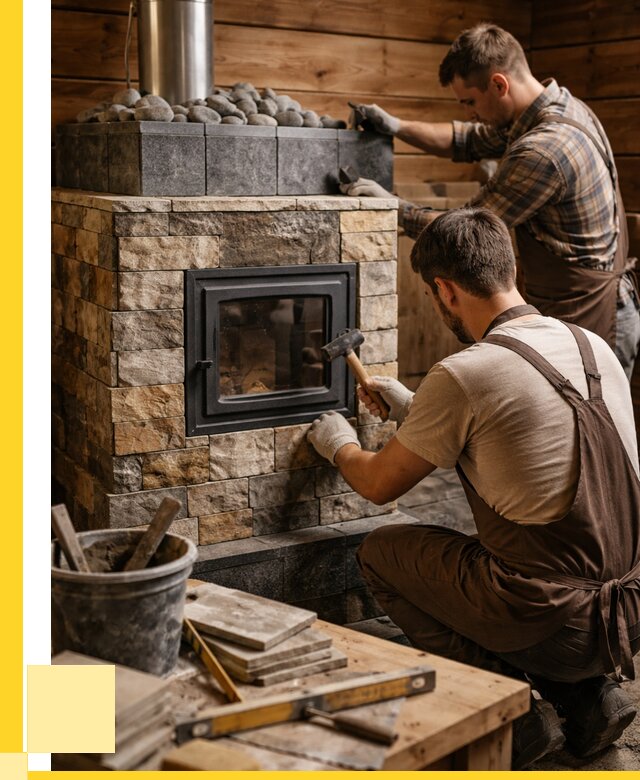 Облицовка банной печи в Протвине от 15263 р. | ЭриданПрн