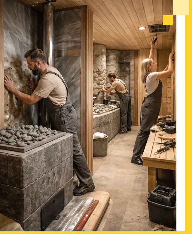 Строительство бань и SPA процедур в Протвине под ключ и отделкой