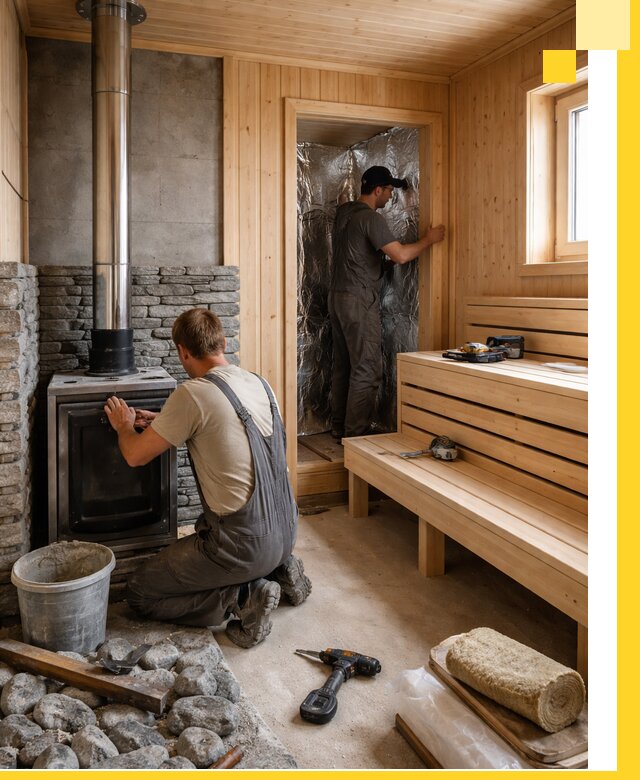 Строительство и изготовление бань под ключ в Протвине