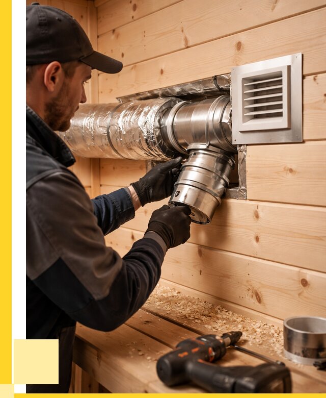 Монтаж вентиляции бани в Протвине от 12210 р. | ЭриданПрн