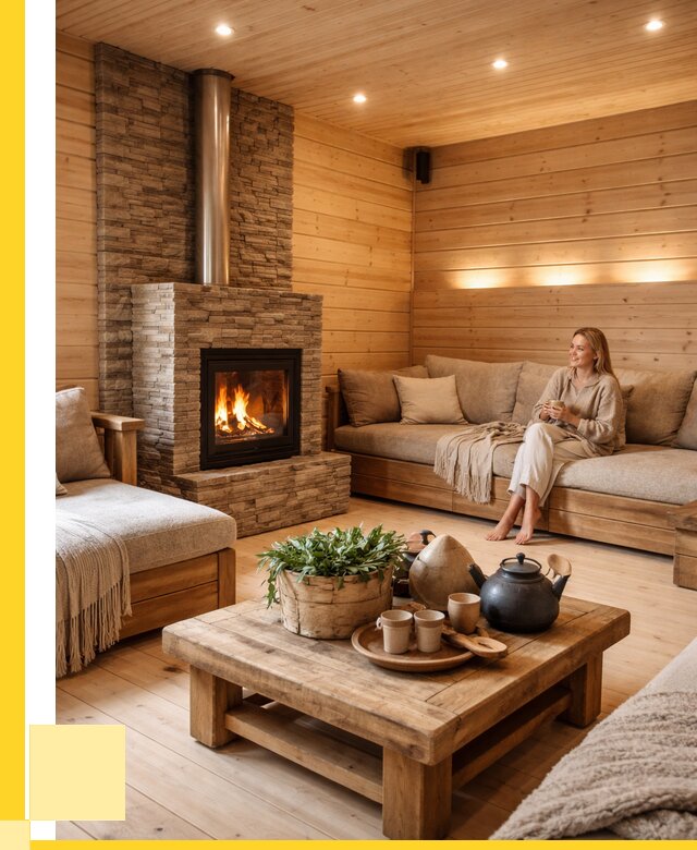 Проект бани с комнатой отдыха в Протвине от 35613 р. | ЭриданПрн