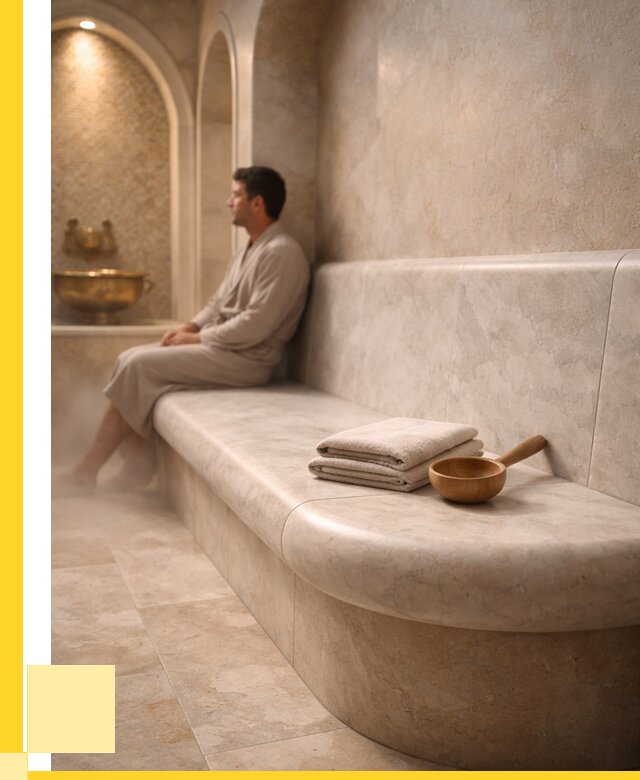 Сиденья для хамама в Протвине под ключ от 12210 р. | ЭриданПрн